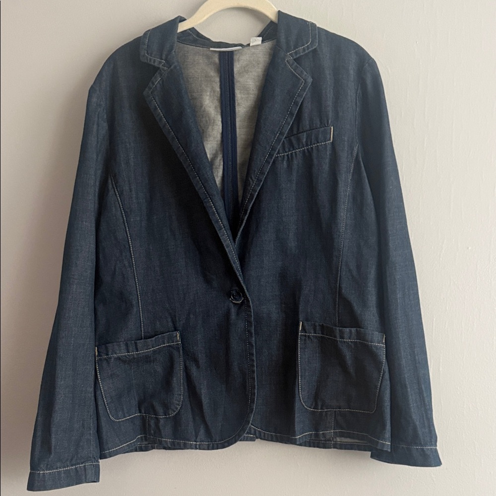 New York Company Denim Jacket size L